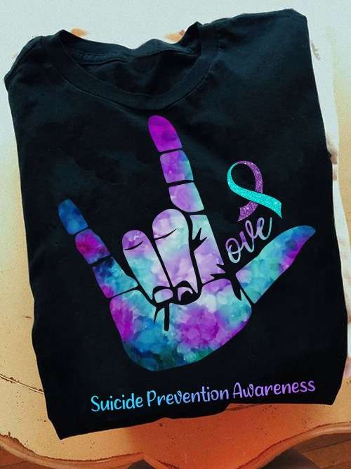 Hand Suicide Awareness - Love Suicide Awareness