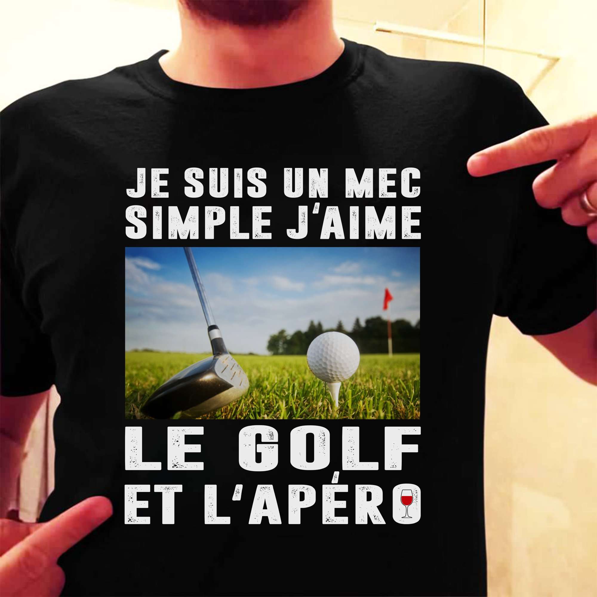 Love Golf - Je suis un mec simple j'aime le golf et l'apéro