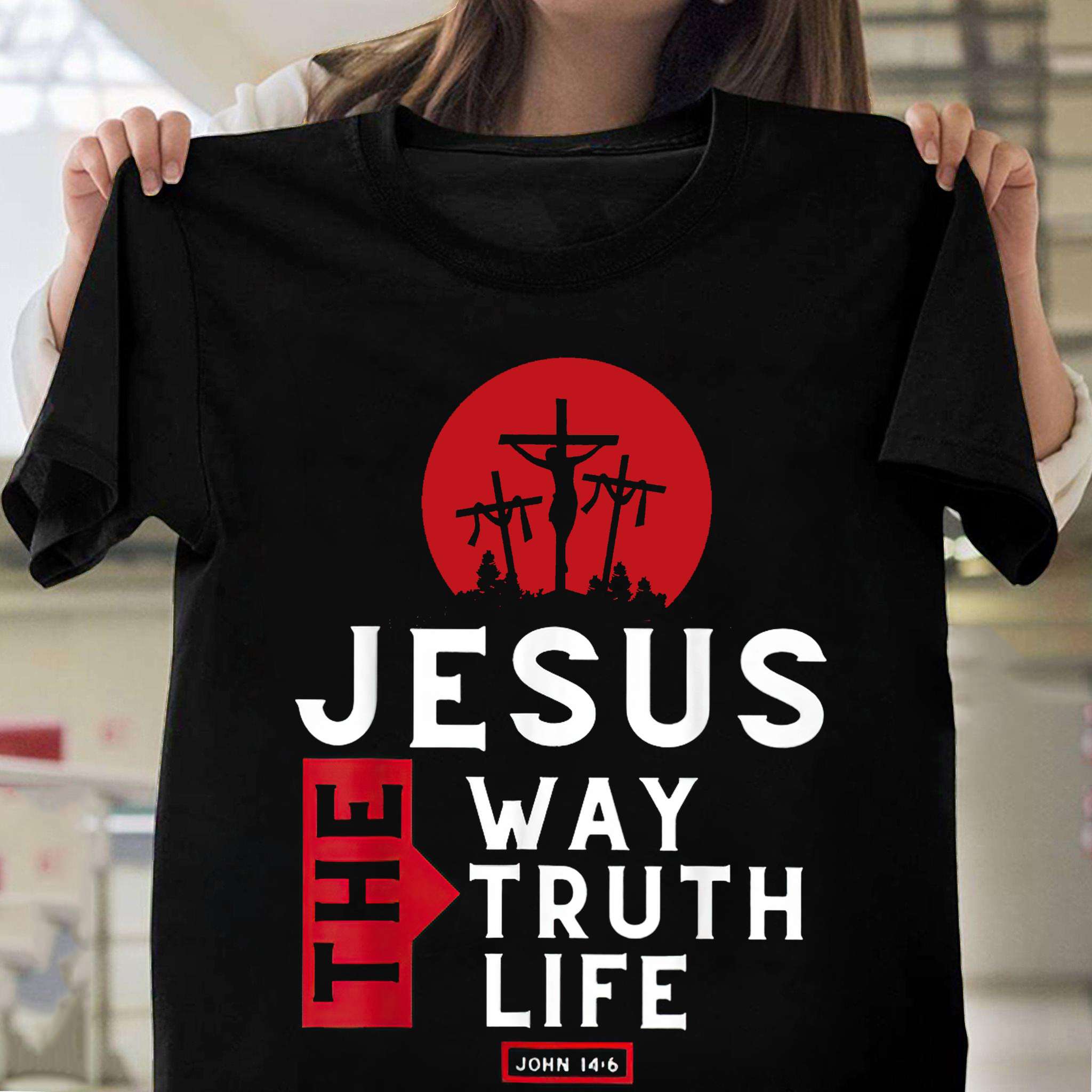 God's Cross - Jesus the way truth life john 14-6