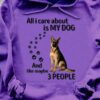 German Shepherd - All i care about is my dog and maybe 3 people