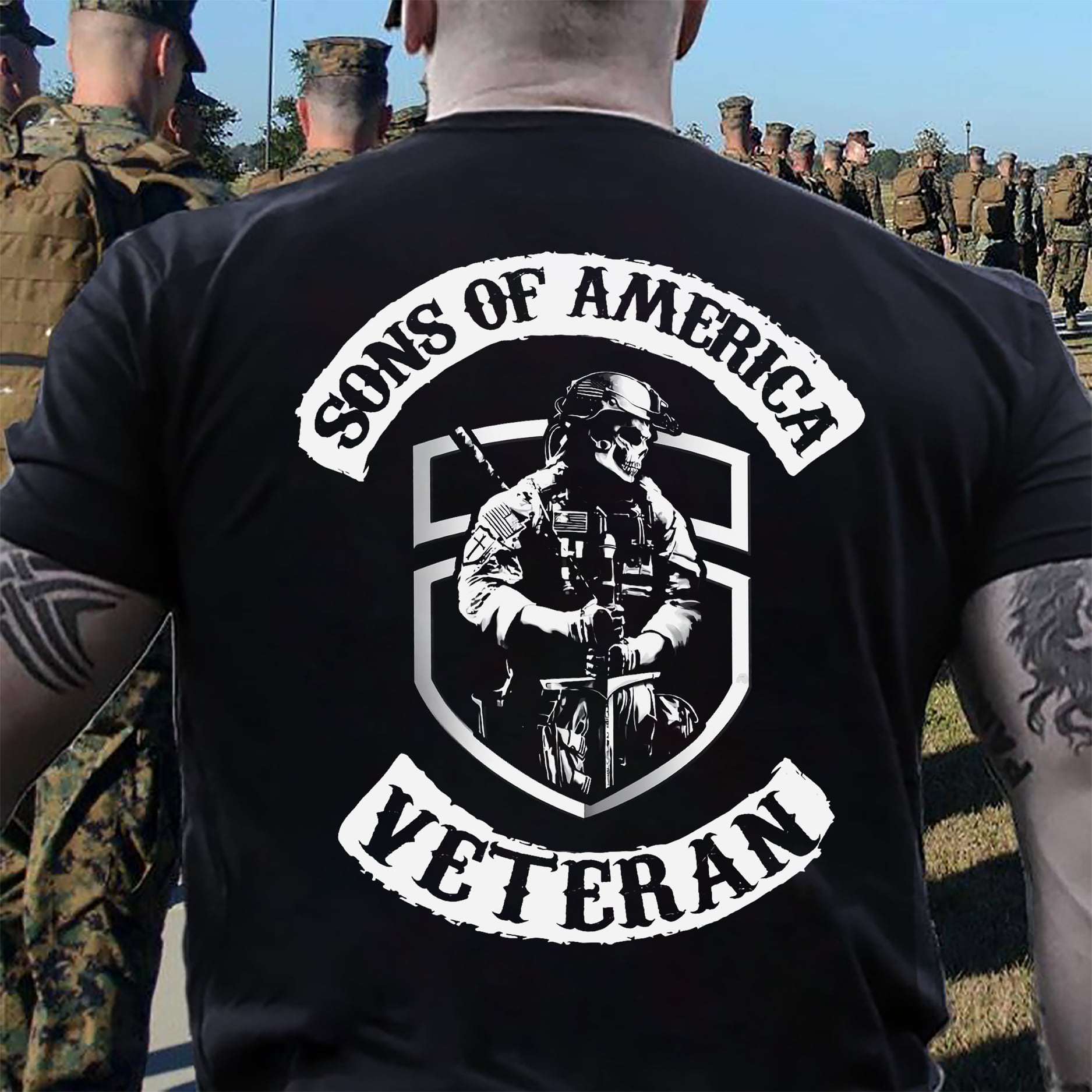 Veteran Skeleton - Sons of america veteran
