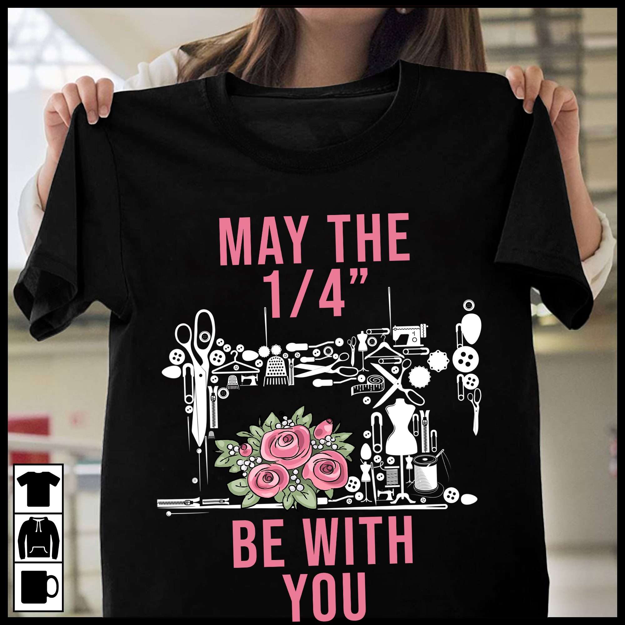 Love Sewing - May the 1/4 be with you