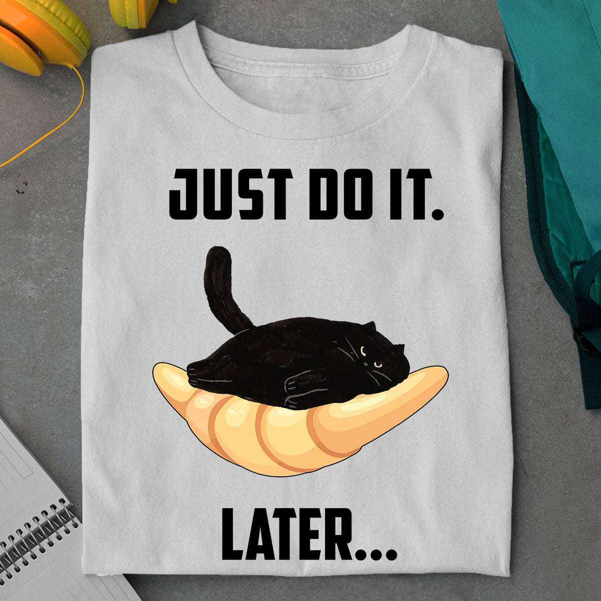 Balck Cat Cake - Just do it later