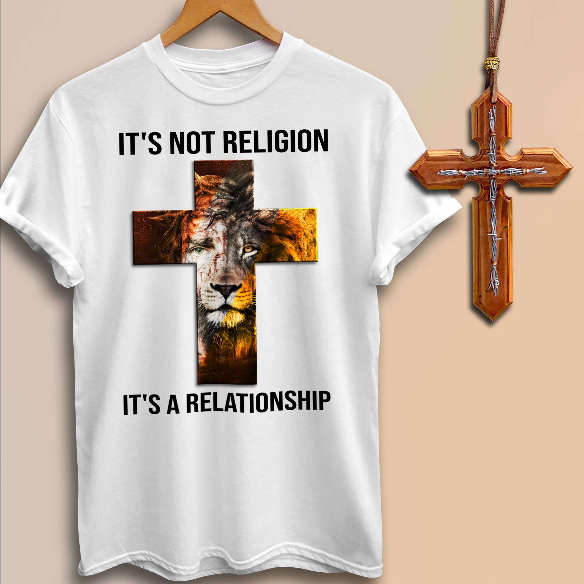 Lion God's Cross - It's not religion it's a relationship