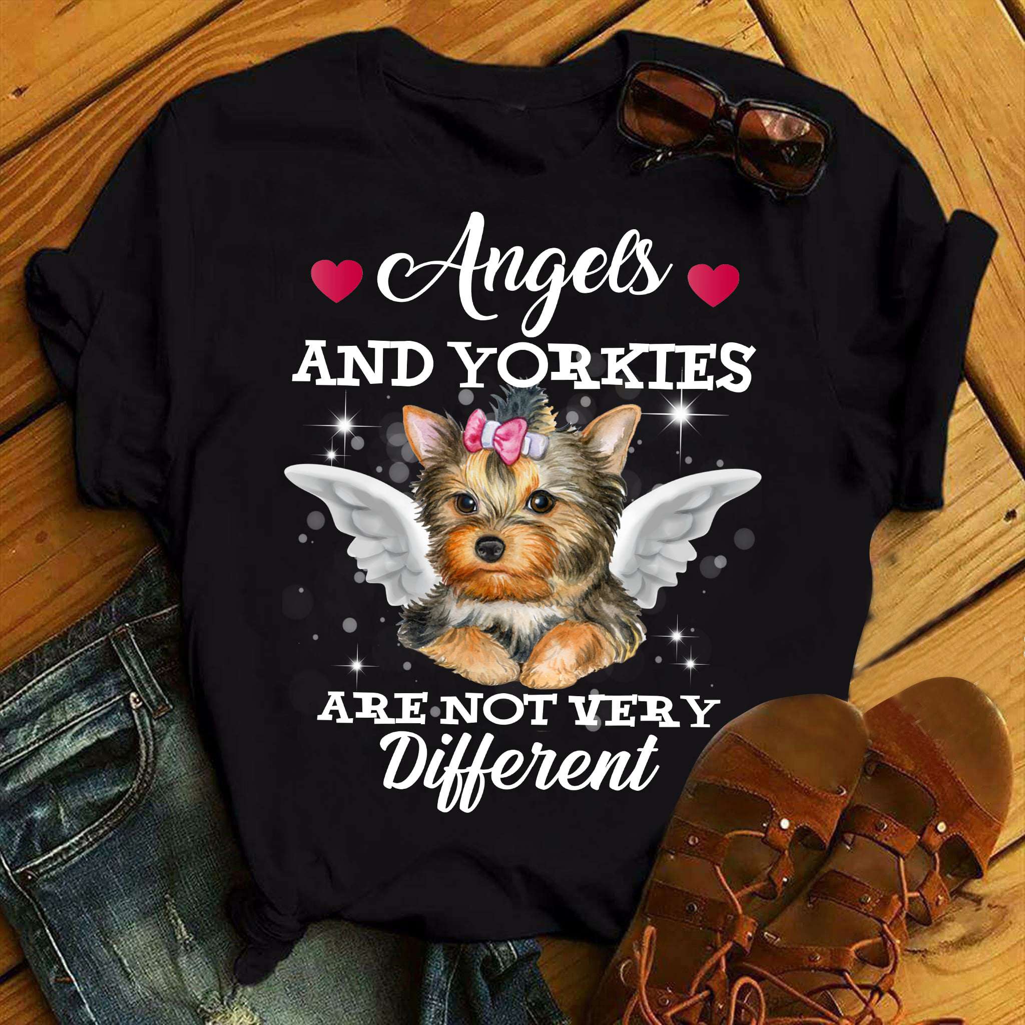 Angel Yorkies - Angels and yorkies are not very different
