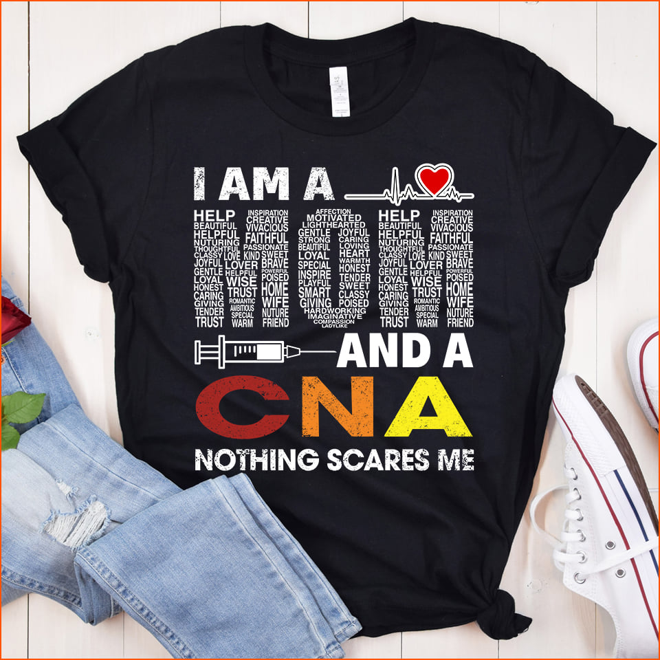 I am a mom and a cna nothing scares me