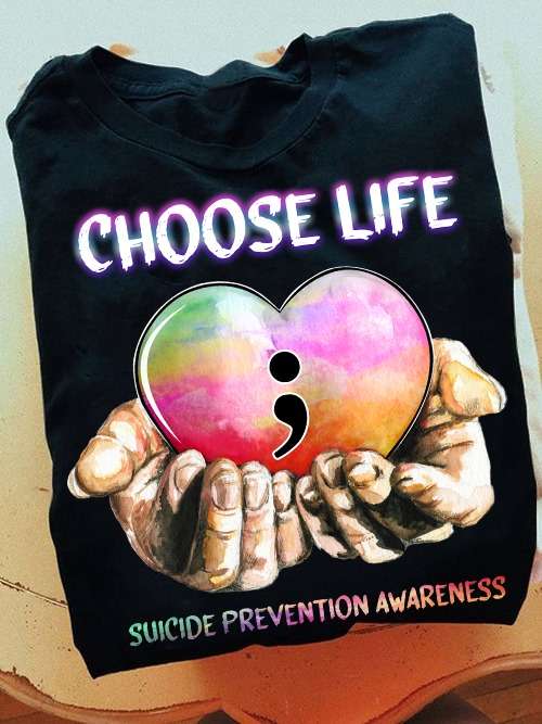 Heart Suicide- Choose life suicide prevention awareness