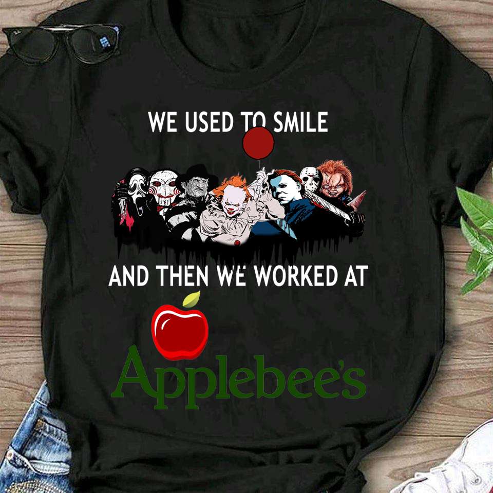 Applebee's, Friends Halloween Horror - We used to smile and then we worked at Applebee's