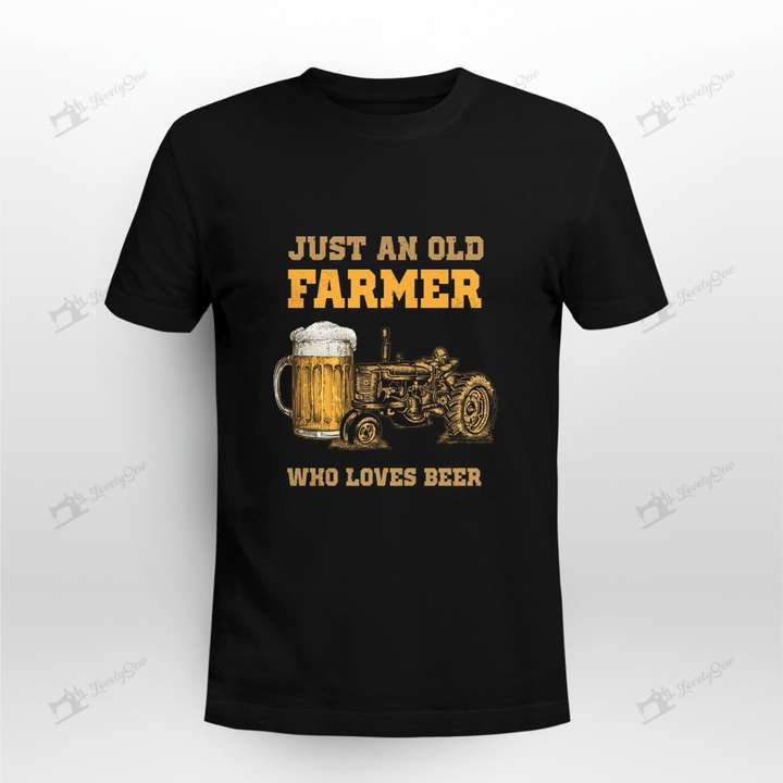 Beer Farm Truck - Just an old farmer who loves beer
