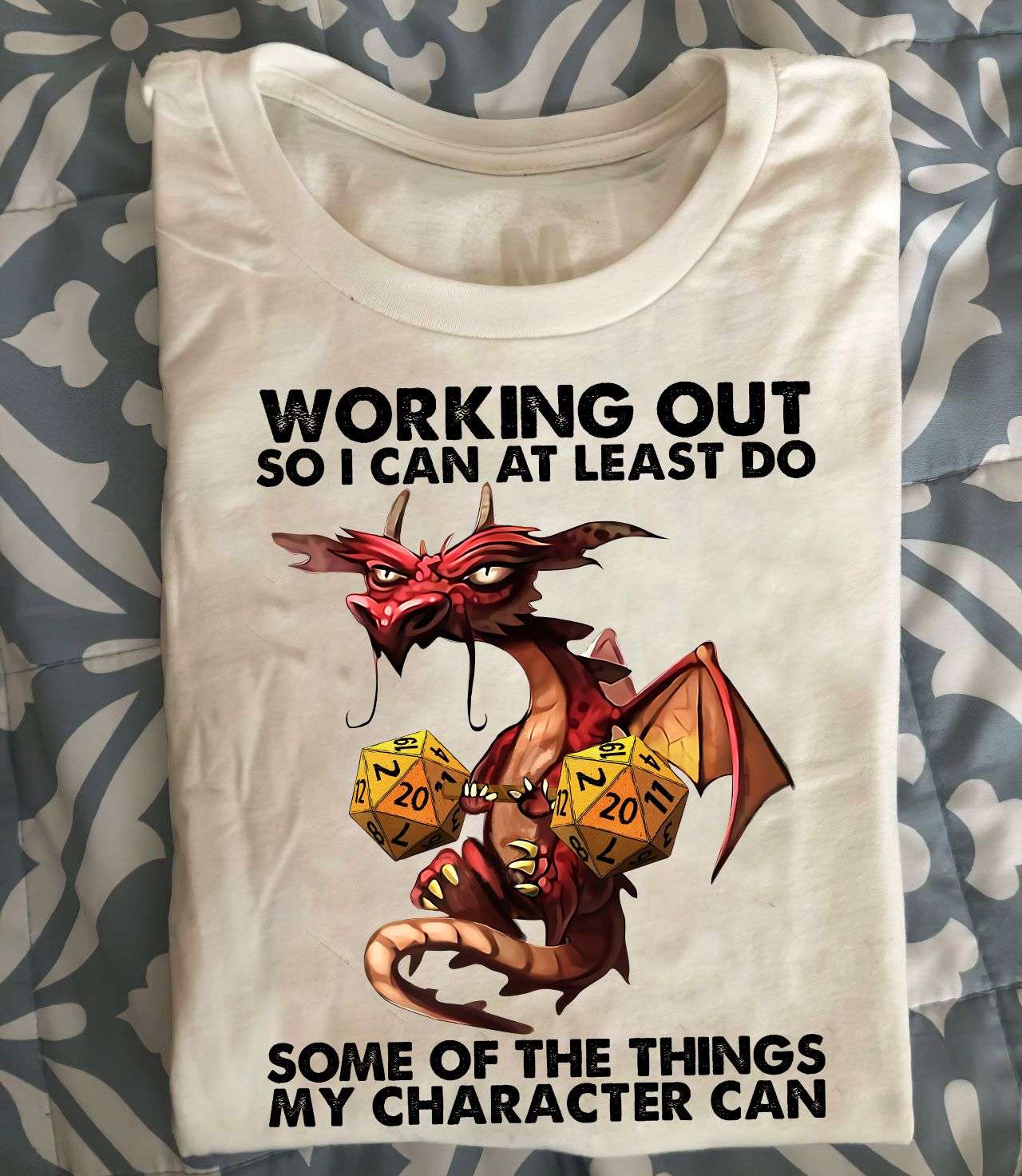 Love Dragon - Working out so i can at least do some of the things my character can