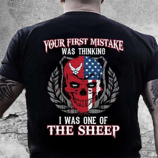 America Evil Skull - Your first mistake was thinking i was one of the sheep