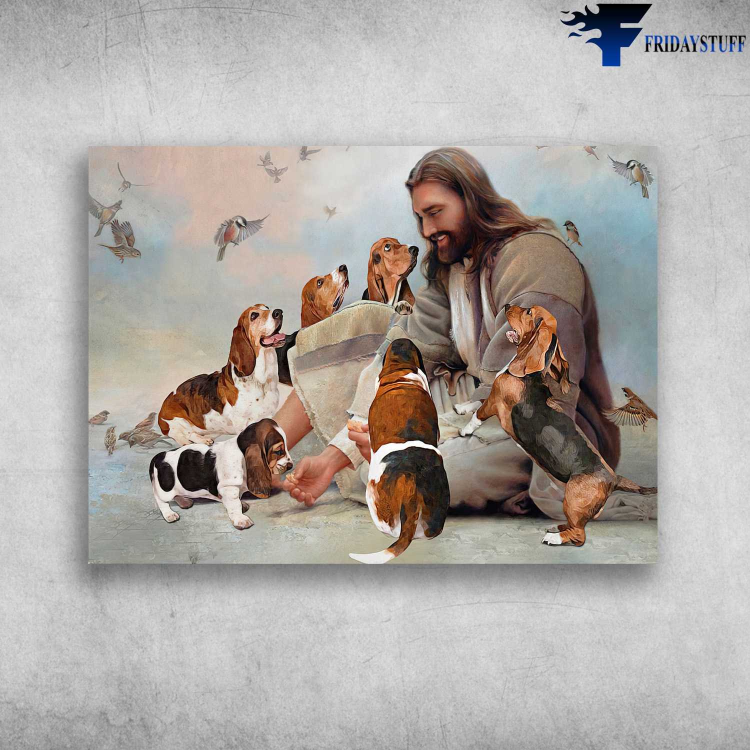 Beagle Dog, Beagle God, Jesus Dog Lover