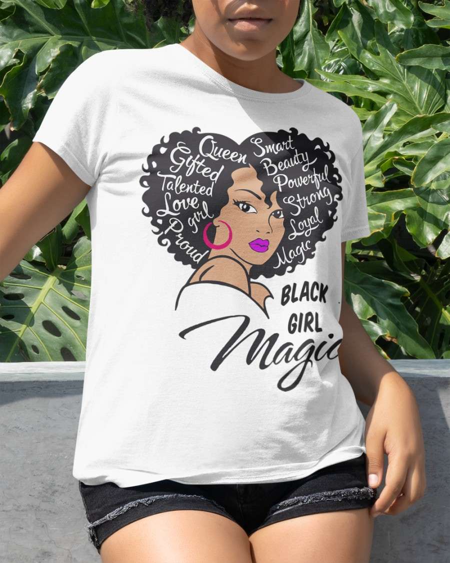 Black girl magic - Beautiful black girl, black community