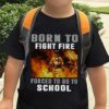 Born to fight fire forced to go to school - Firefighter the job