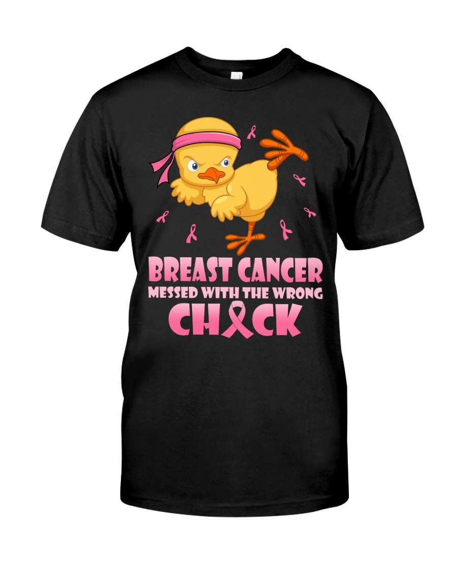 Breast cancer messed with the wrong chick - Kungfu chick, chicken lover