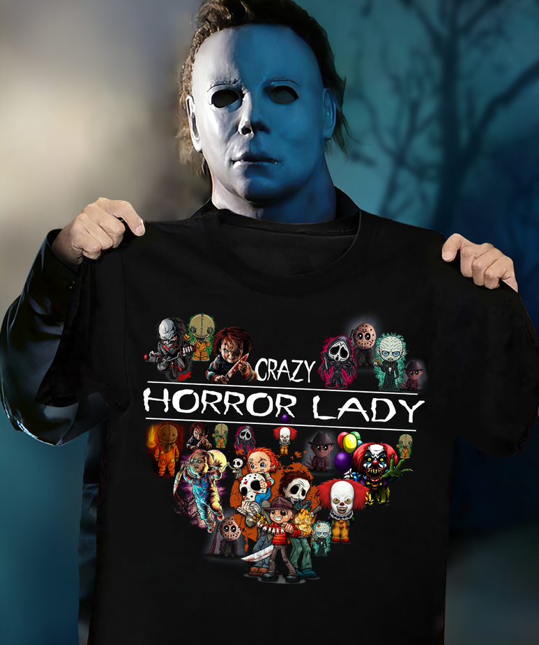 Crazy Horror Lady - Horror movies for Halloween, Scary characters