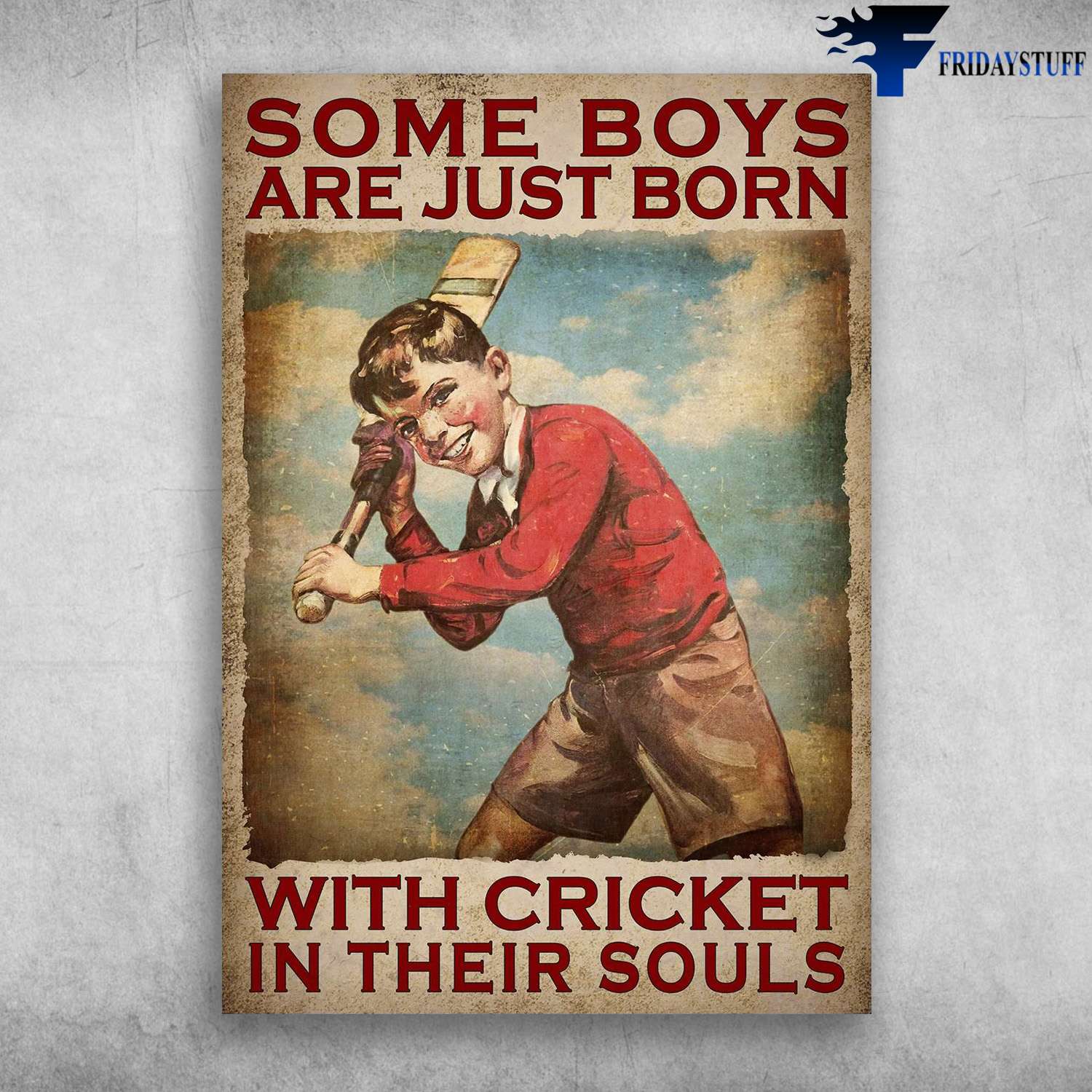 Cricket Boy - Some Boys Are Just Born, With Cricket In Their Souls,
