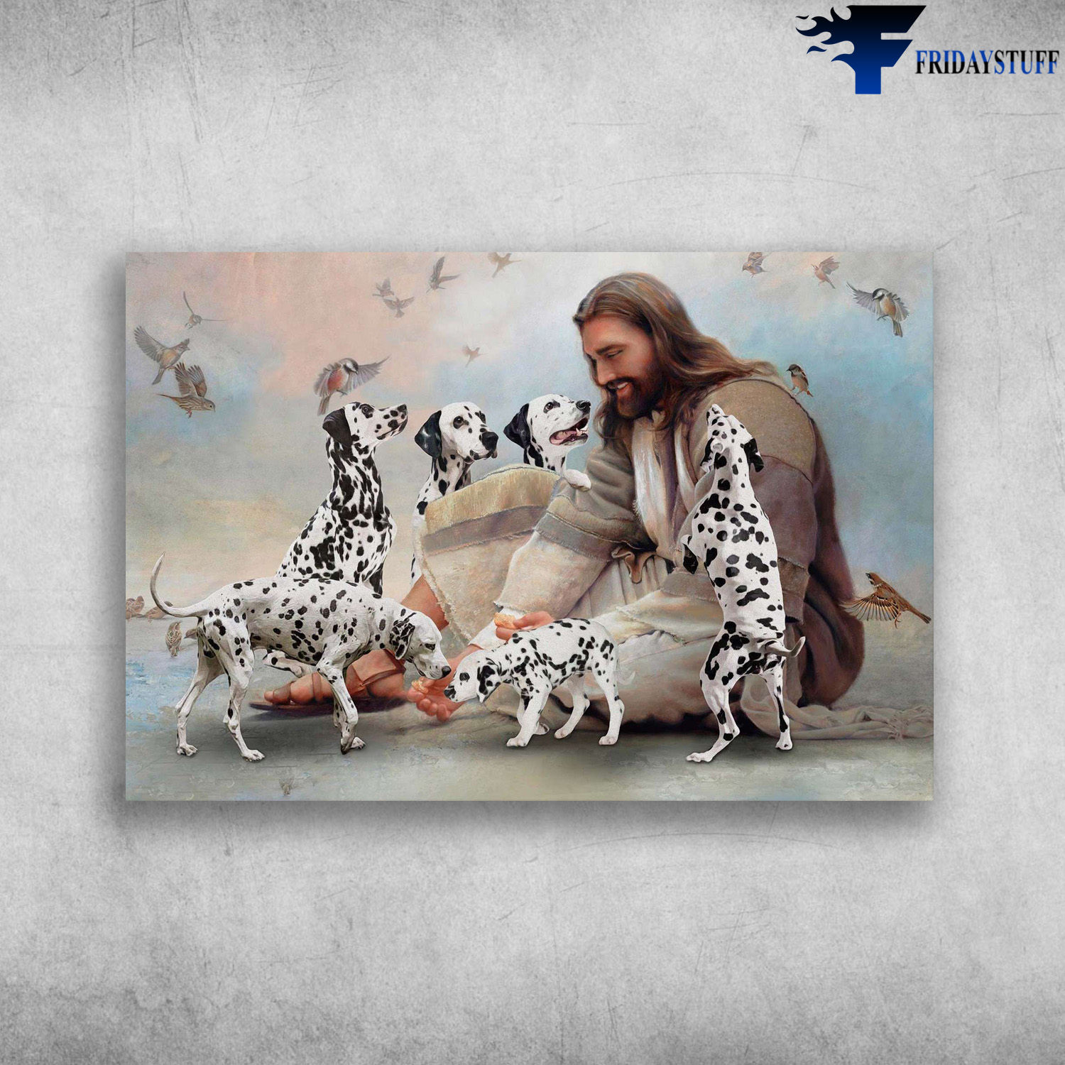 Dalmatian Dog, Dalmatian God, Jesus Dog Lover
