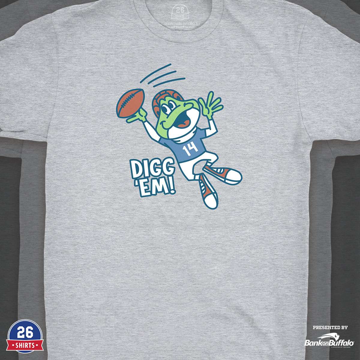 Digg em! - Frog football player, love playing football