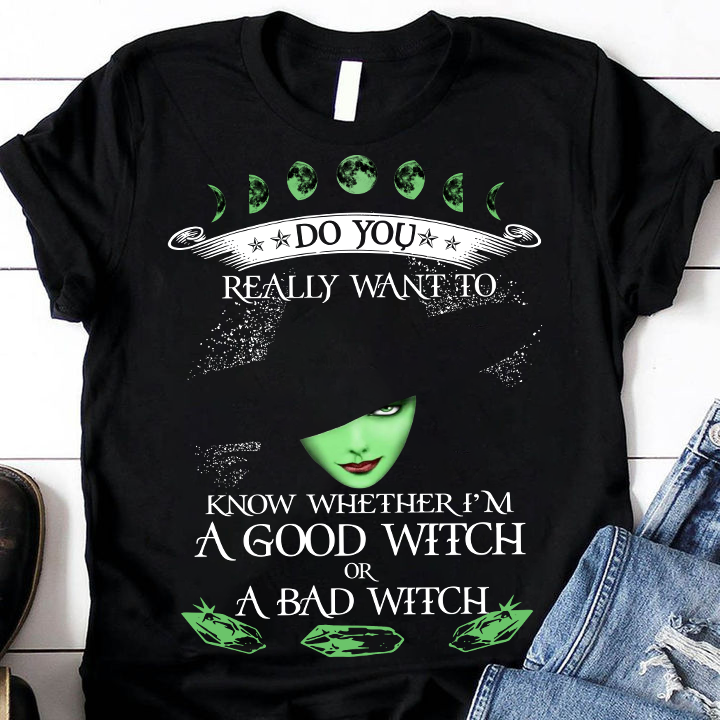 Do you really want to know where I'm a good witch or a bad witch - Witch loves saphire
