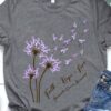 Faith hope love - Pancreatic cancer awareness, dandelion flower