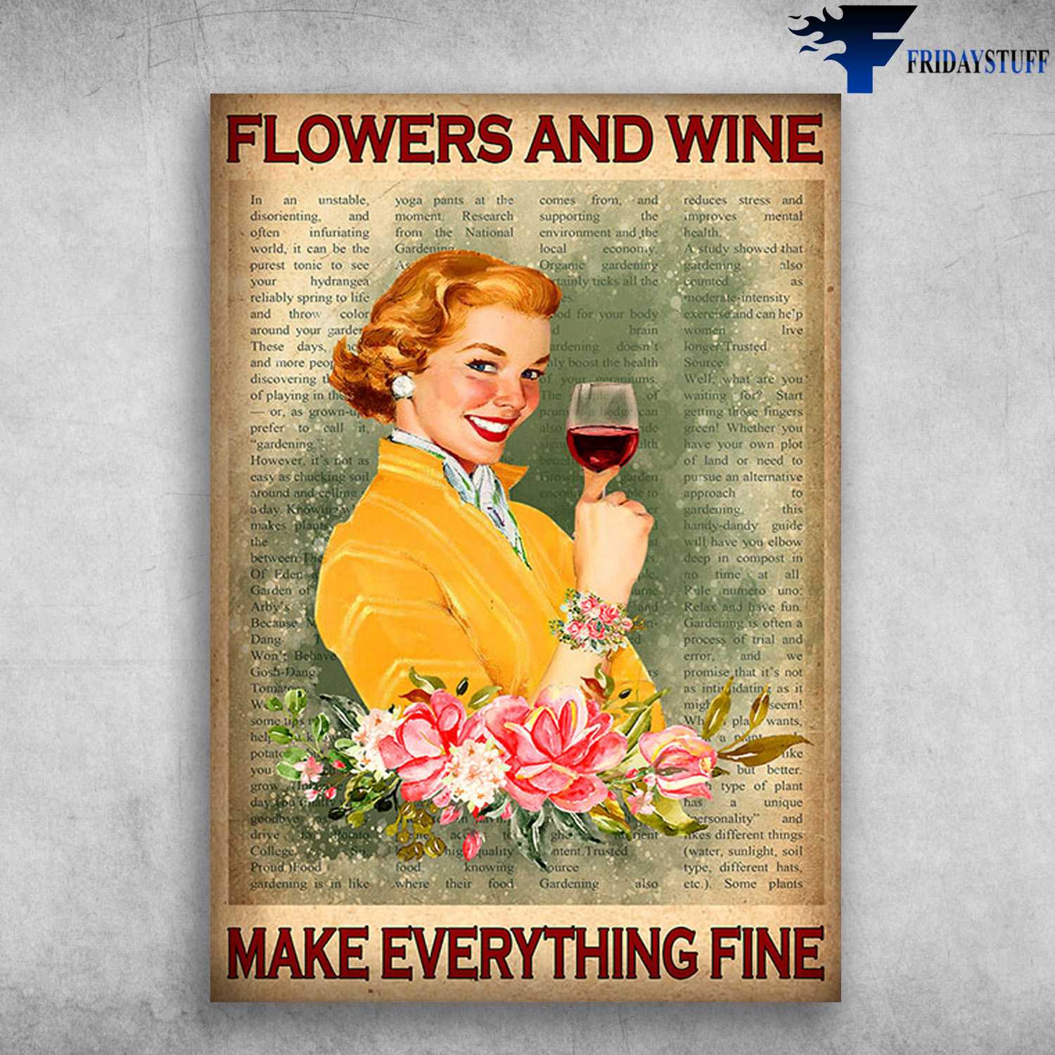 Flower And Wine - Flowers And Wine, Make Everything Fine