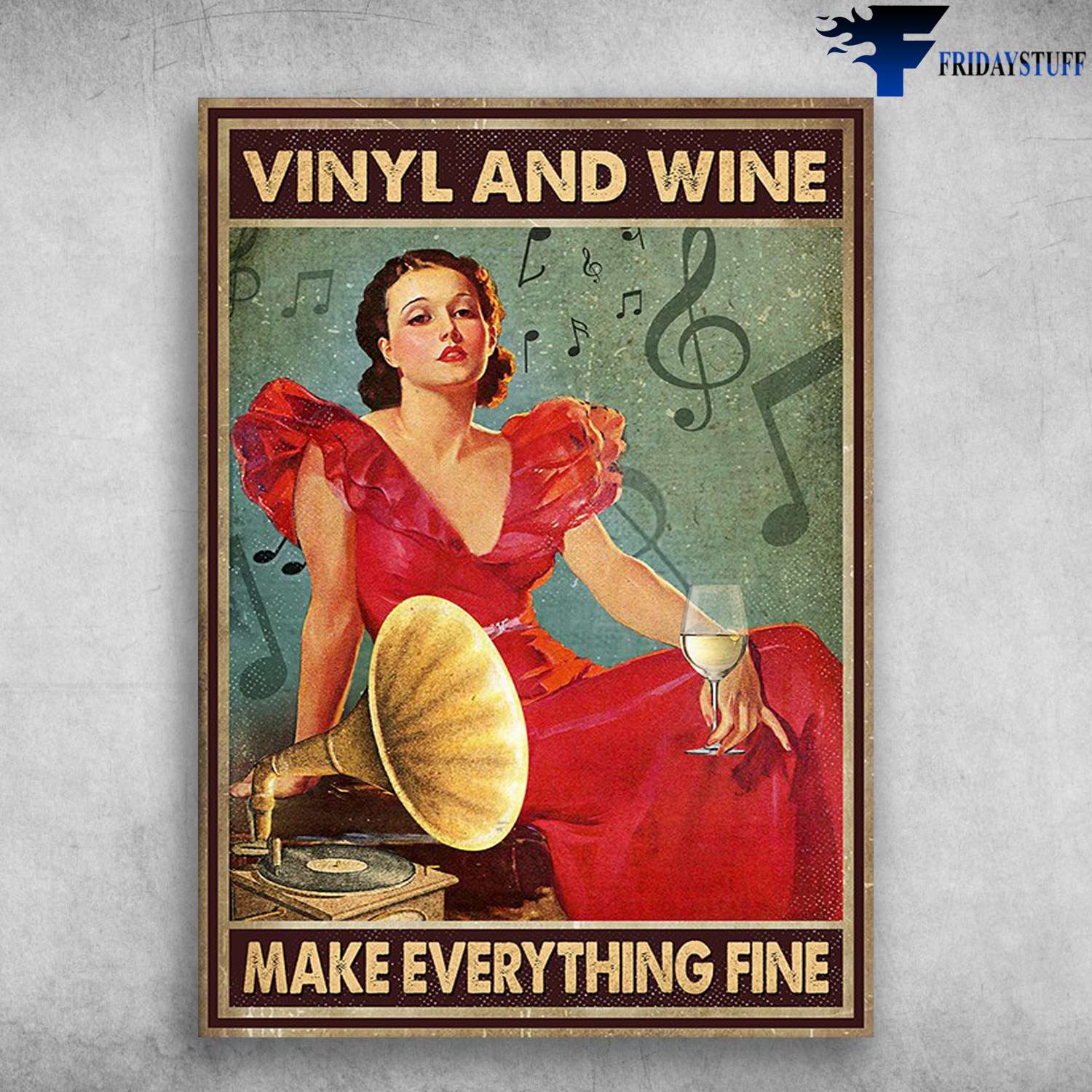 Girl Music And Wine - Vinyl And Wine, Make Everything Fine