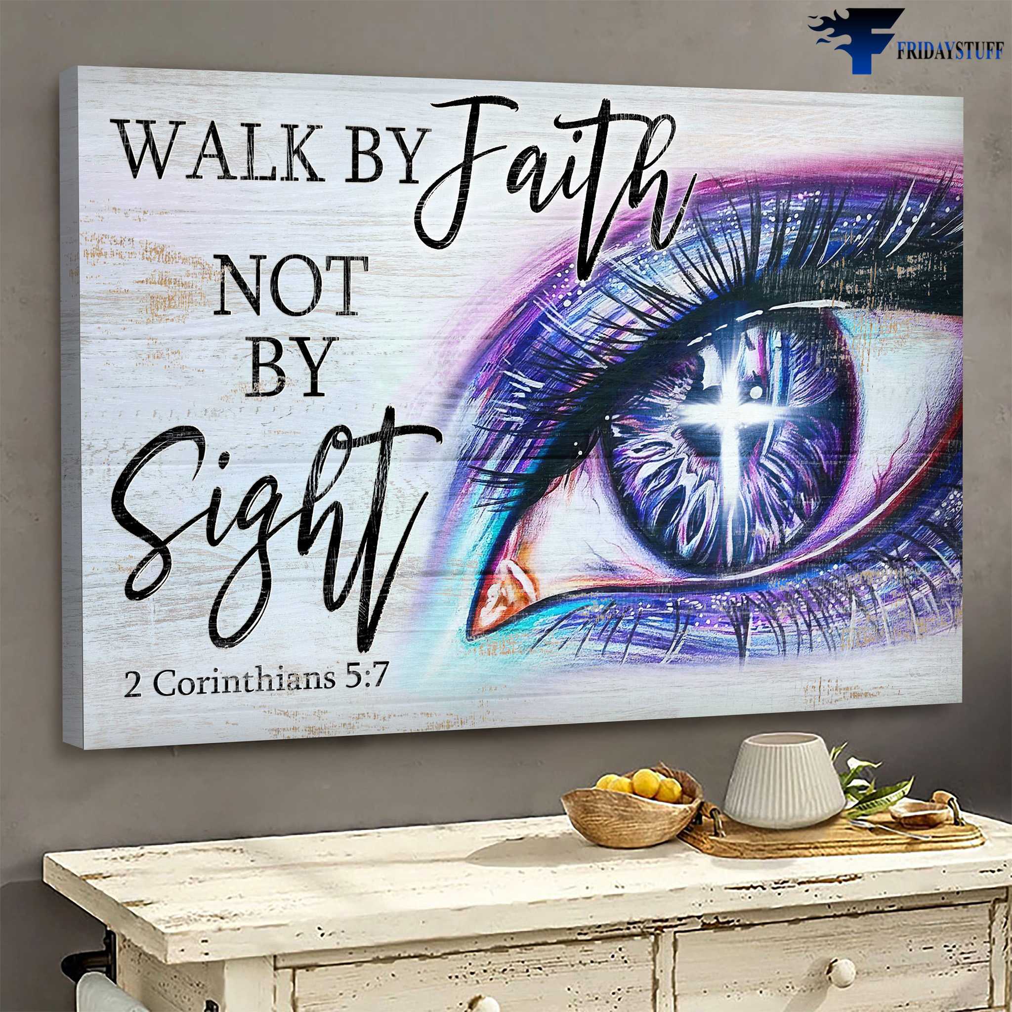 Glitter Eyes - Walk By Faith, Not By Sight