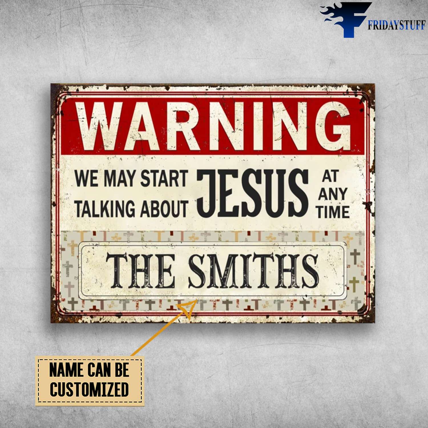 God Warning, We May Start Talking About Jesus, At Any Time