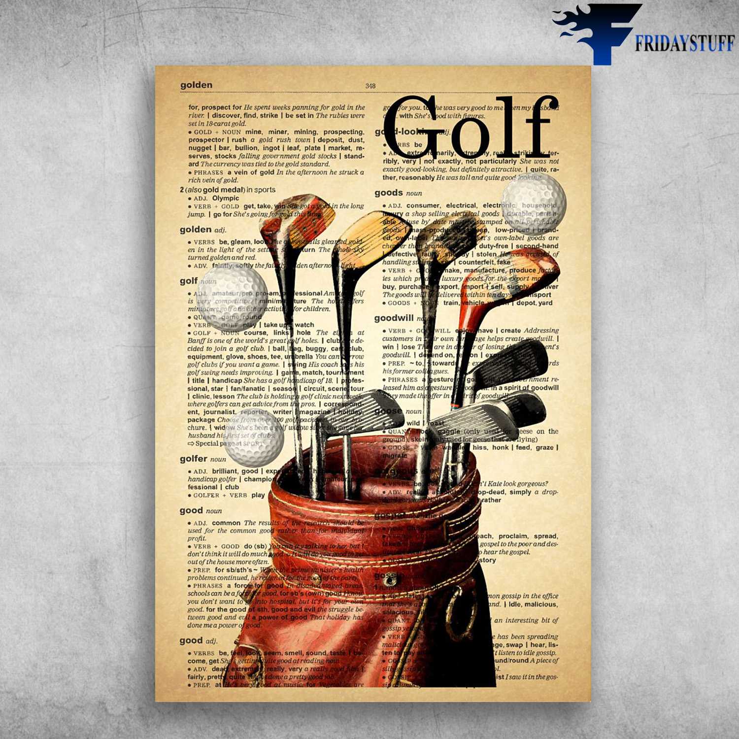 Golf Poster - Golf Lover, Golf Playing