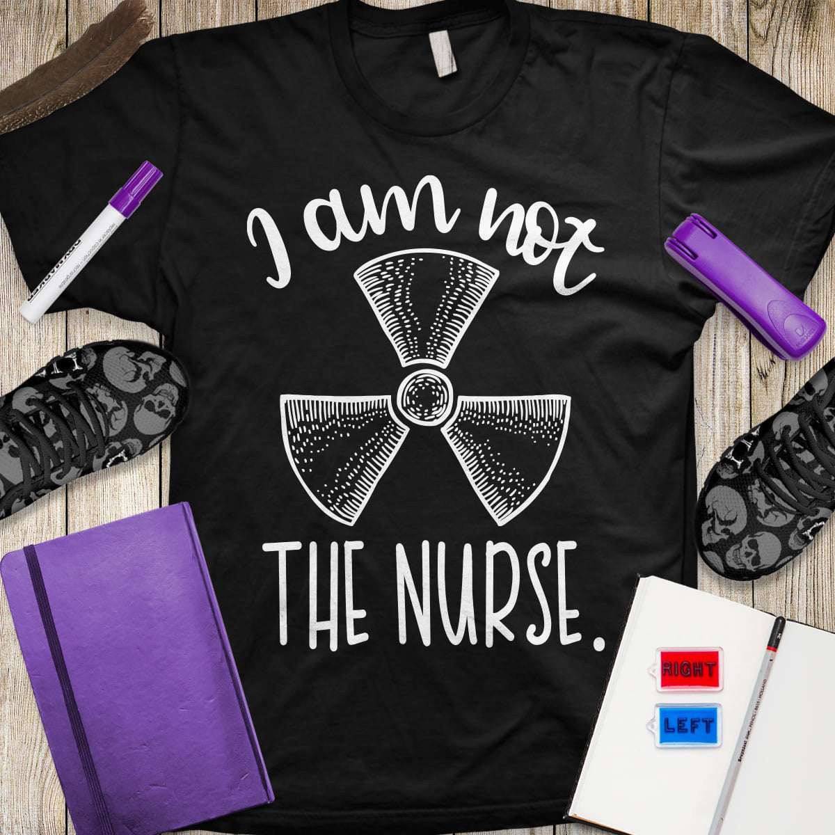 I am not the nurse - The fan, nurse the job, nurse and fan