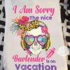 I am sorry the nice bartender is on vacation - Bartender the job, summer evil skull