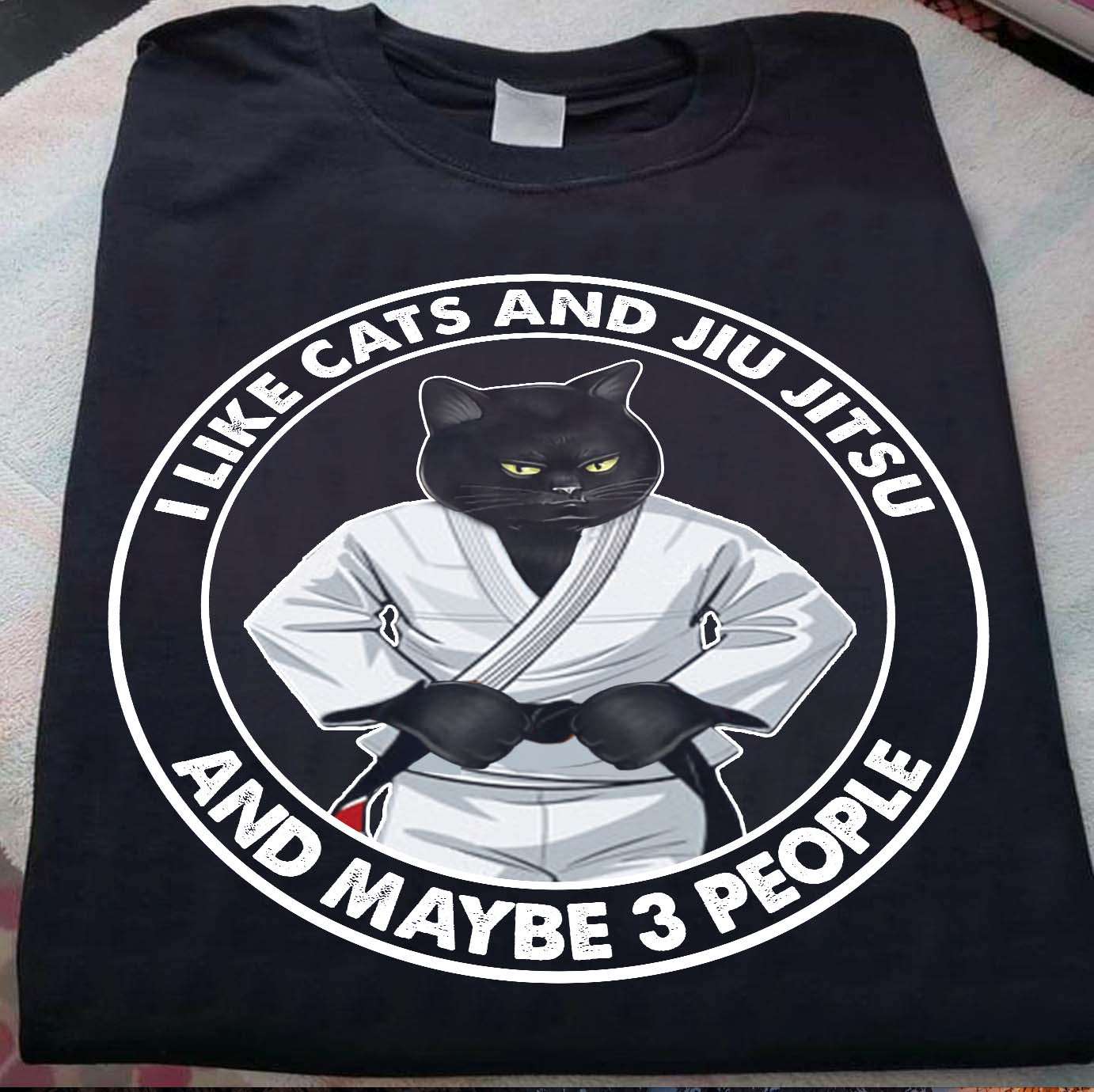 I like cats and Jiu Jitsu and maybe 3 people - Cat Jiu Jitsu, black cat kungfu
