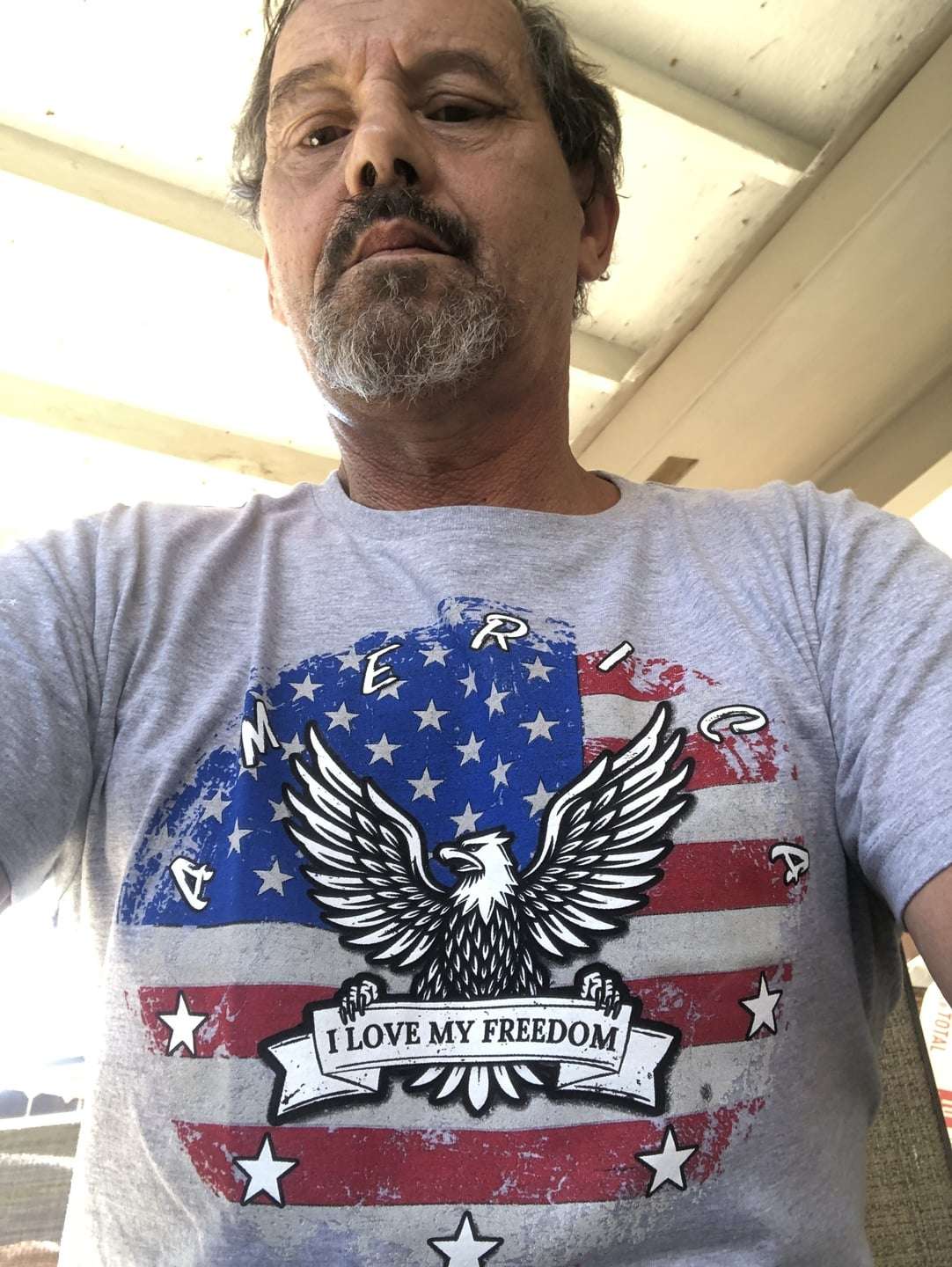 I love my freedom - Freedom America, America flag