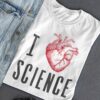I love science - The heart, science lover, science the knowledge