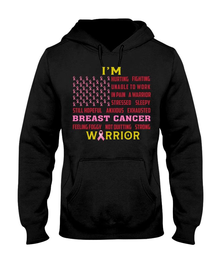 I'm breast cancer warrior - Feeling foggy, not quitting, breast cancer awareness