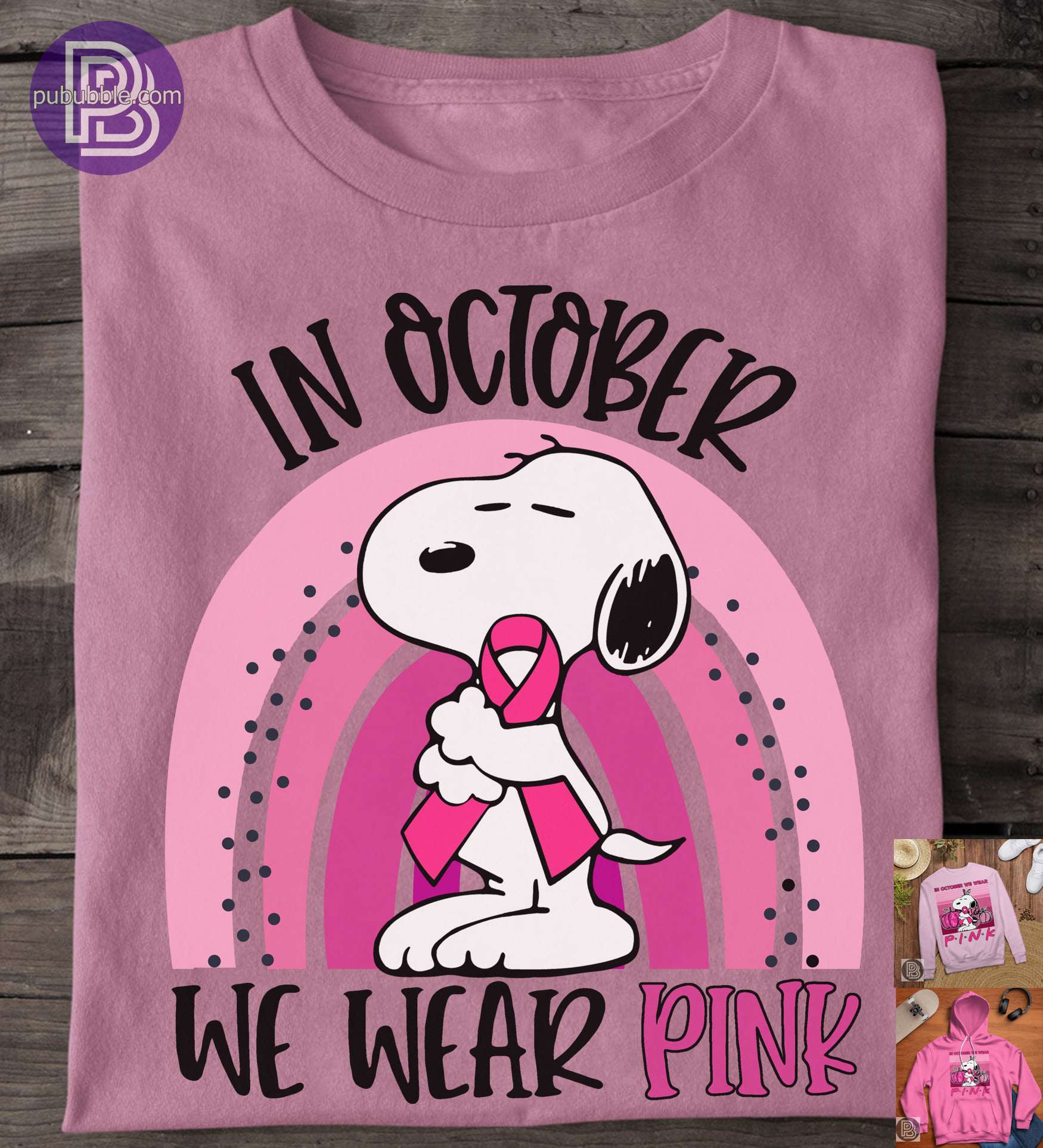 In October we wear pink - October cancer month awareness, snoop dog movie