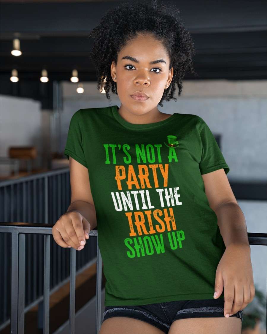 It's not a party until the Irish show up - St Patrick day