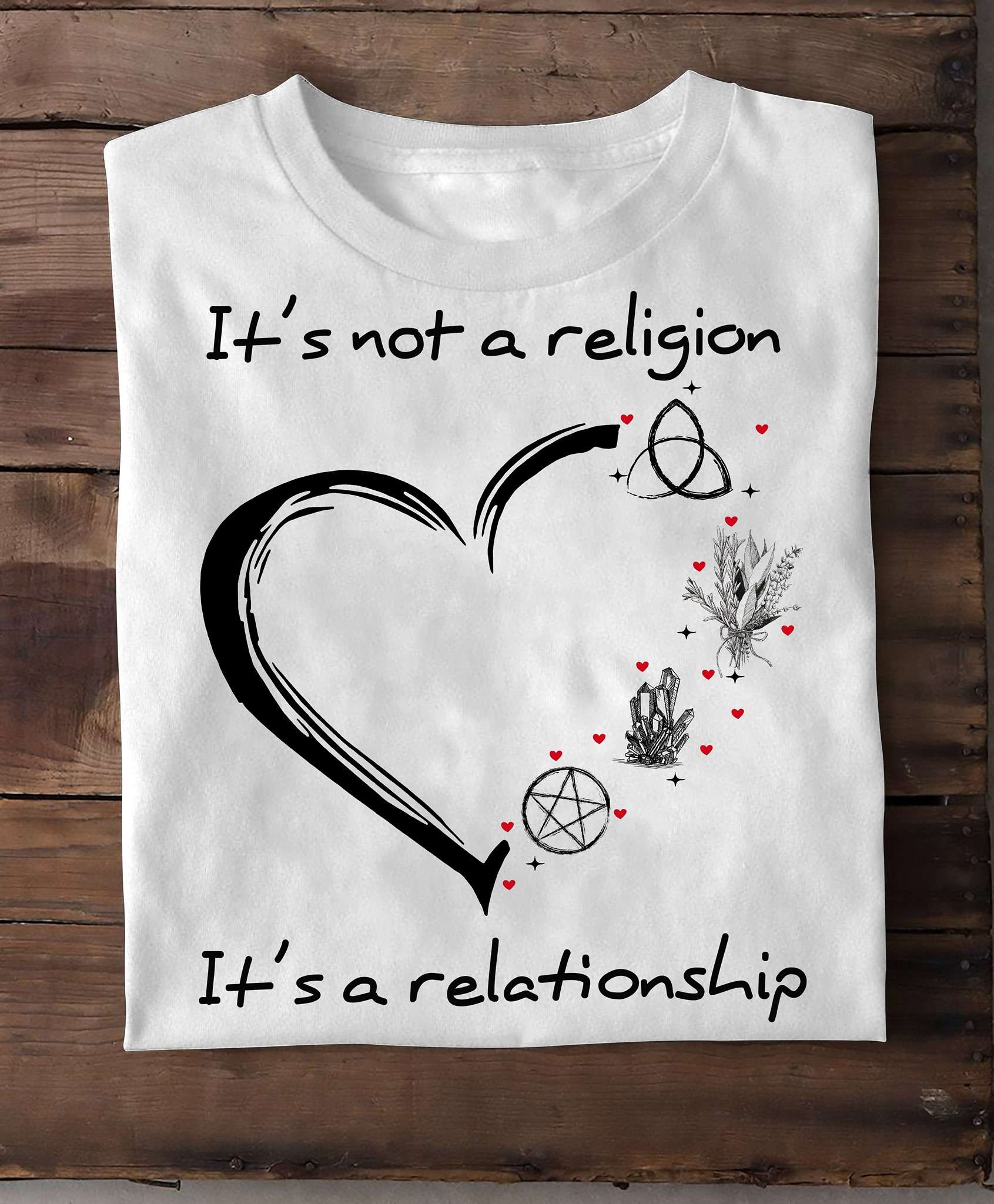 It's not a religion It's a relationship - Saphire lover, witch relationship