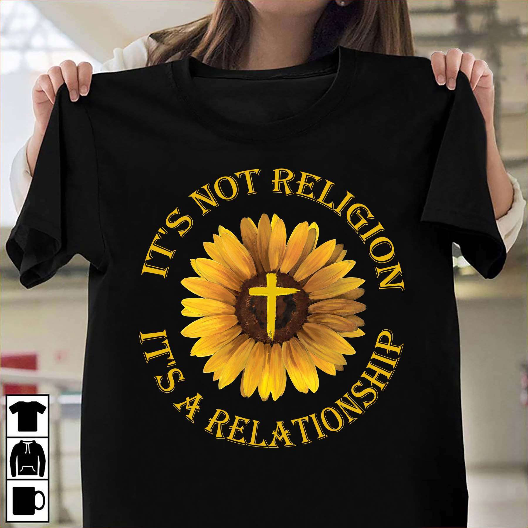 It's not religion It's a relationship - Sunflower god religion, Jesus the god
