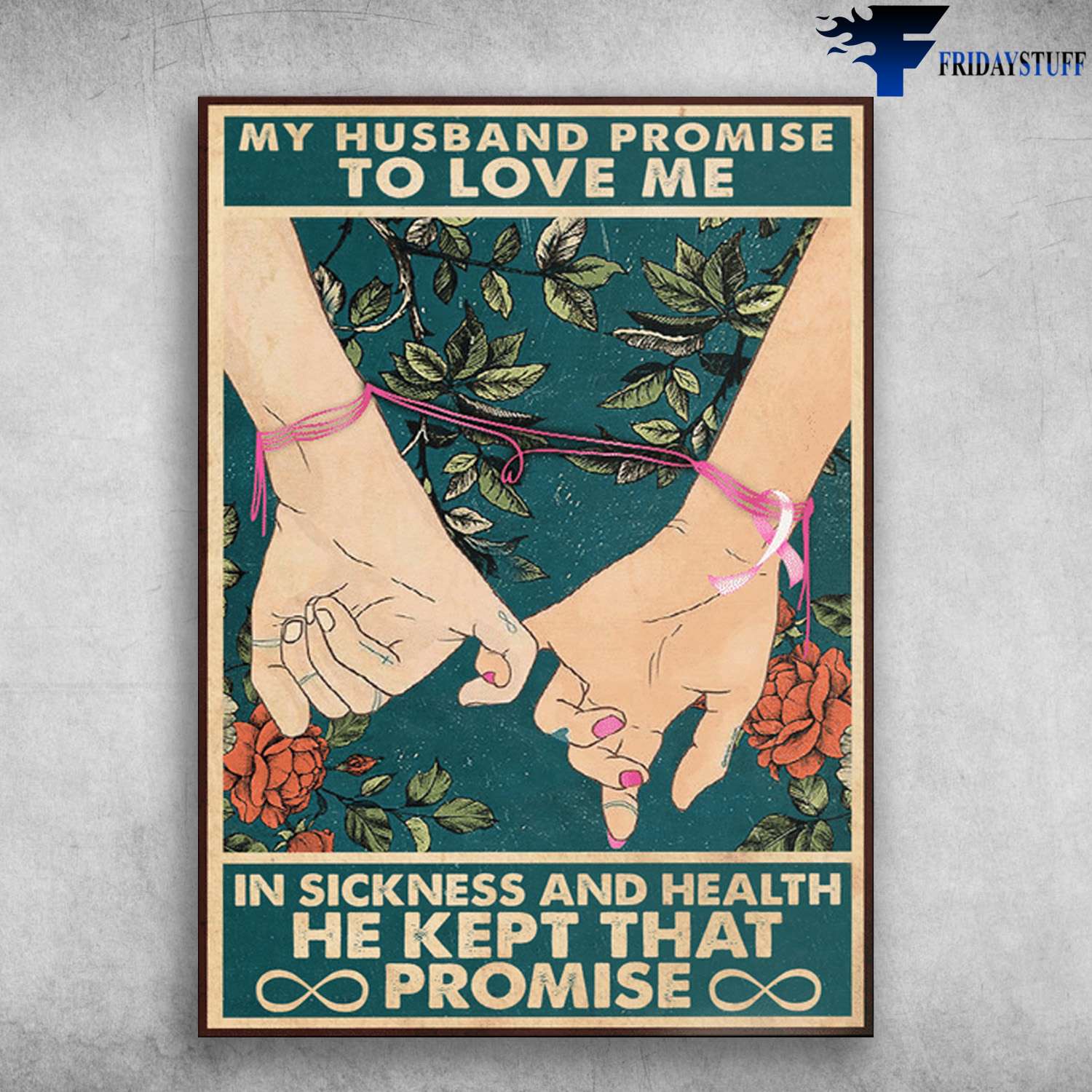 Keep Promise - My Husband Promise To Love Me, Is Sickness And Health, He Kept That Promise