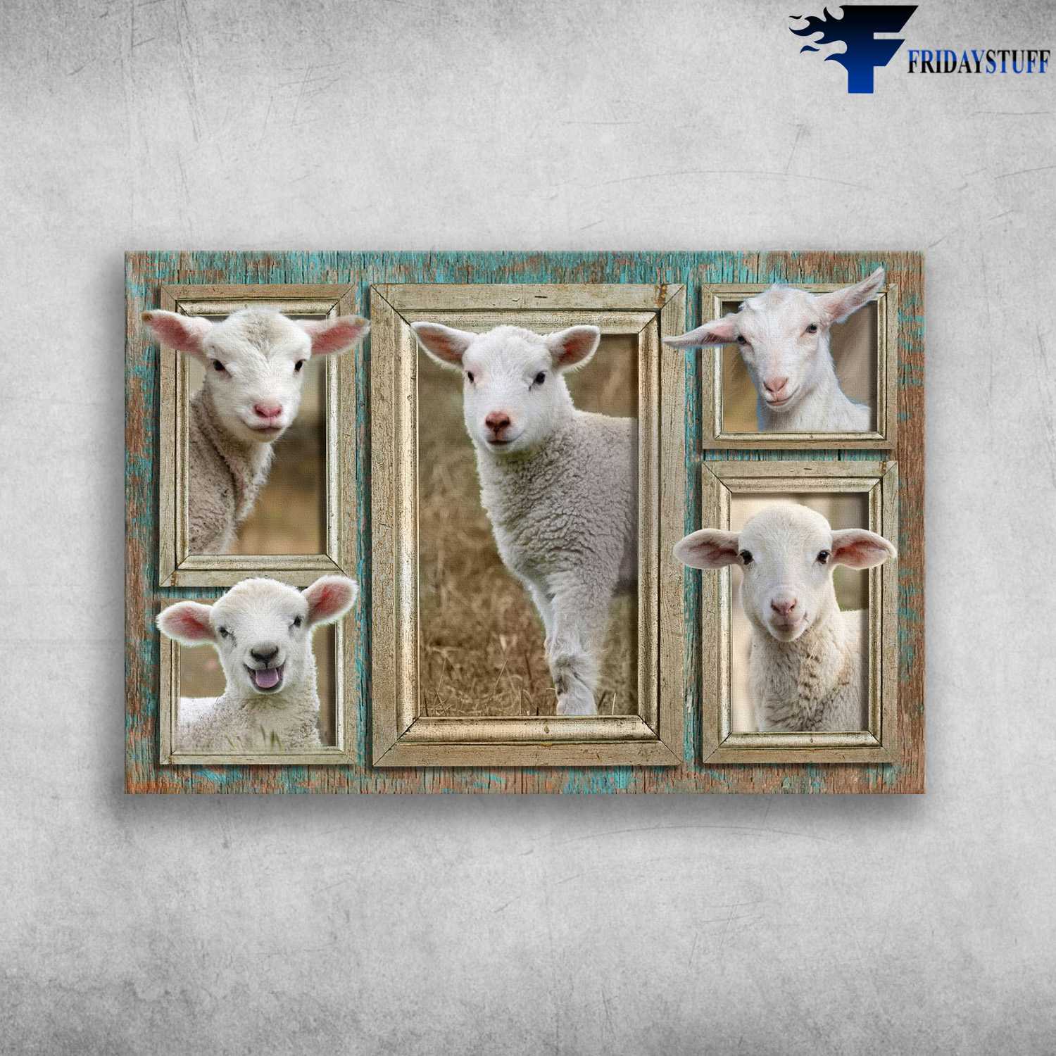 Lamb Portrait - Lamb Window