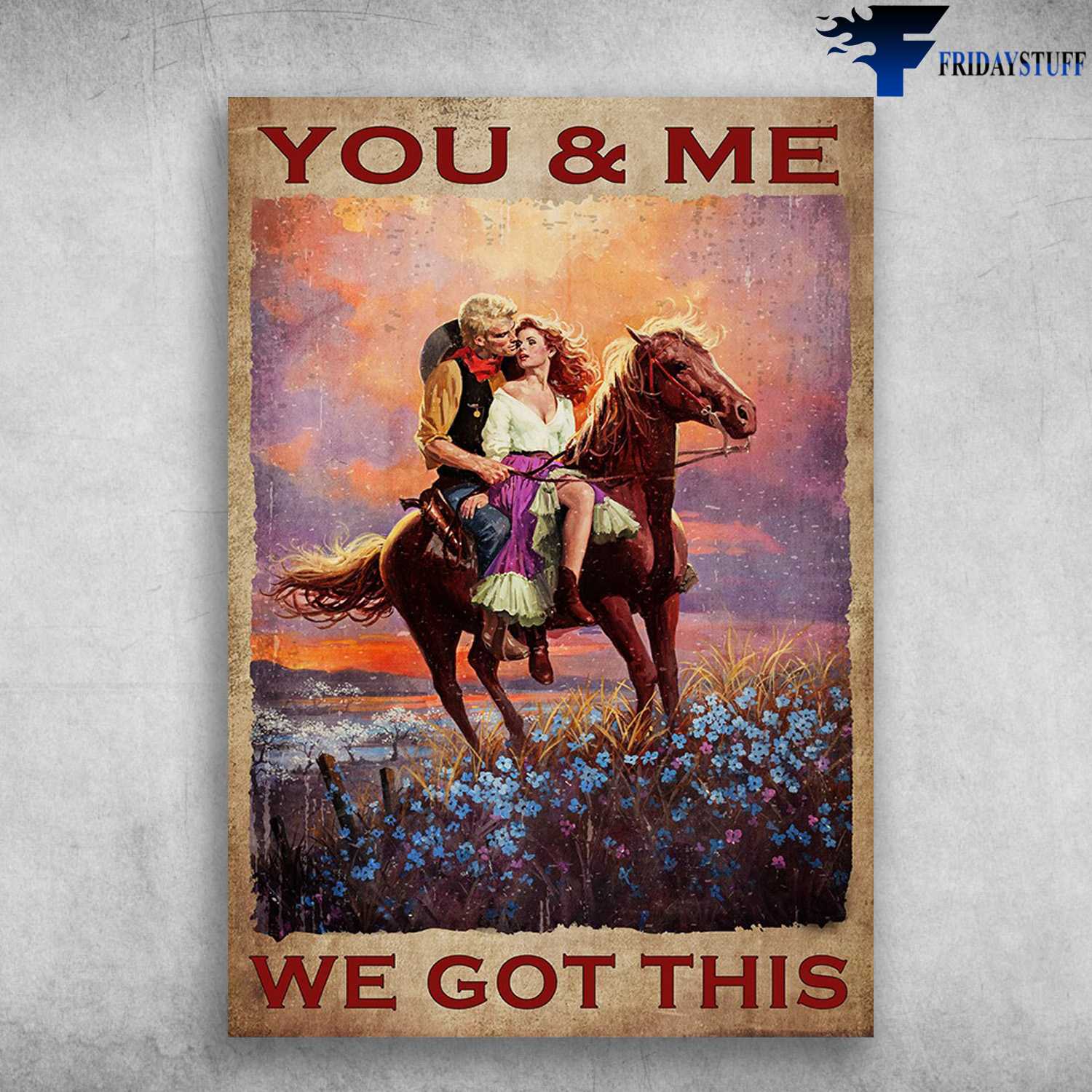 Loving Couple, Riding Horse - You And Me, We Got This