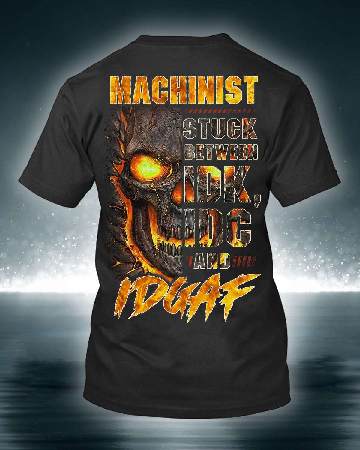 Machinist stuck between IDK, IDC and IDGAF - Flame evil
