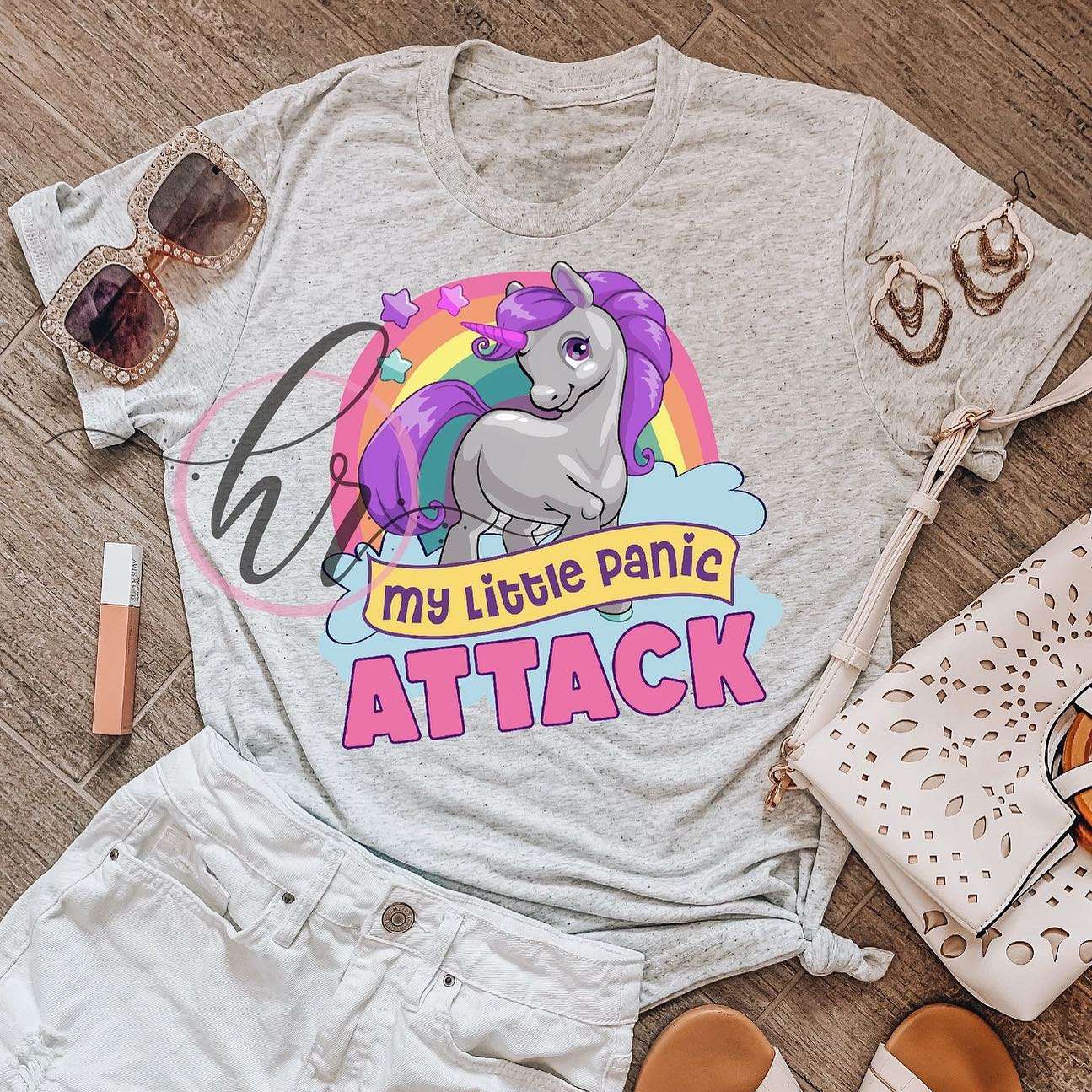 My little panic attack - Rainbow unicorn, unicorn lover