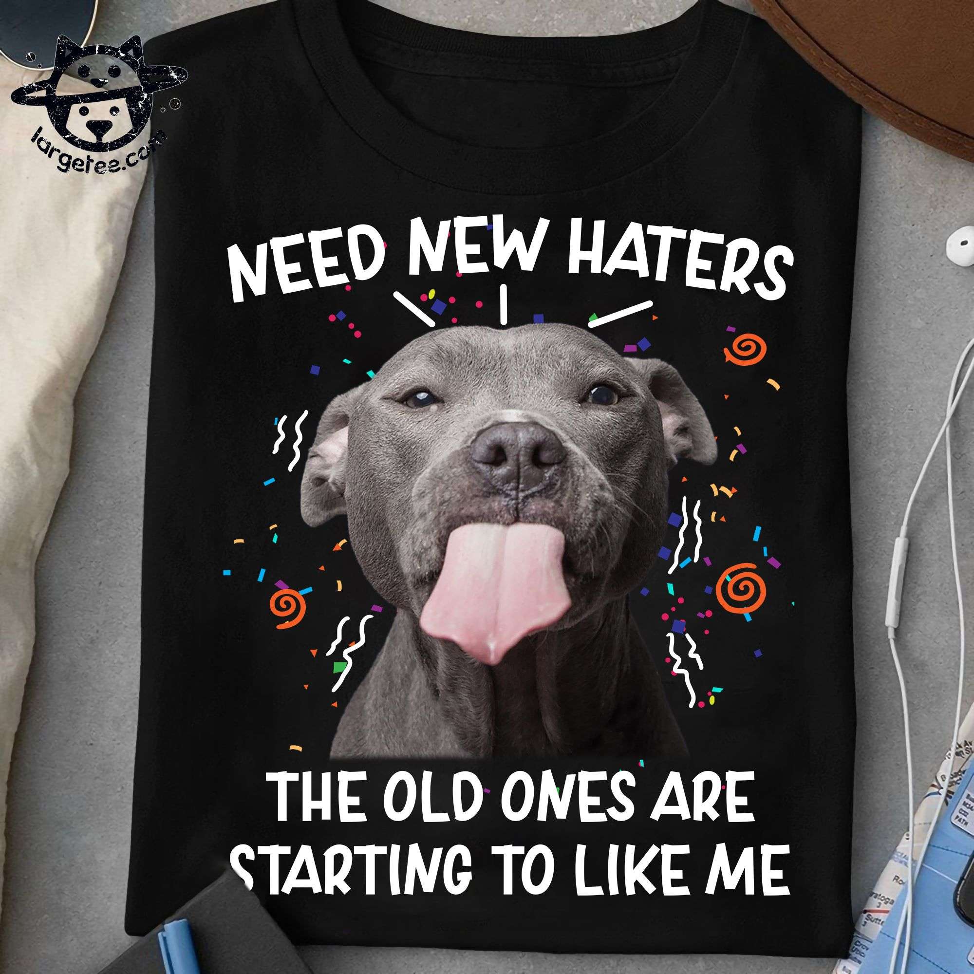 Need new haters the old ones are starting to like me - rhodesian ridgeback black