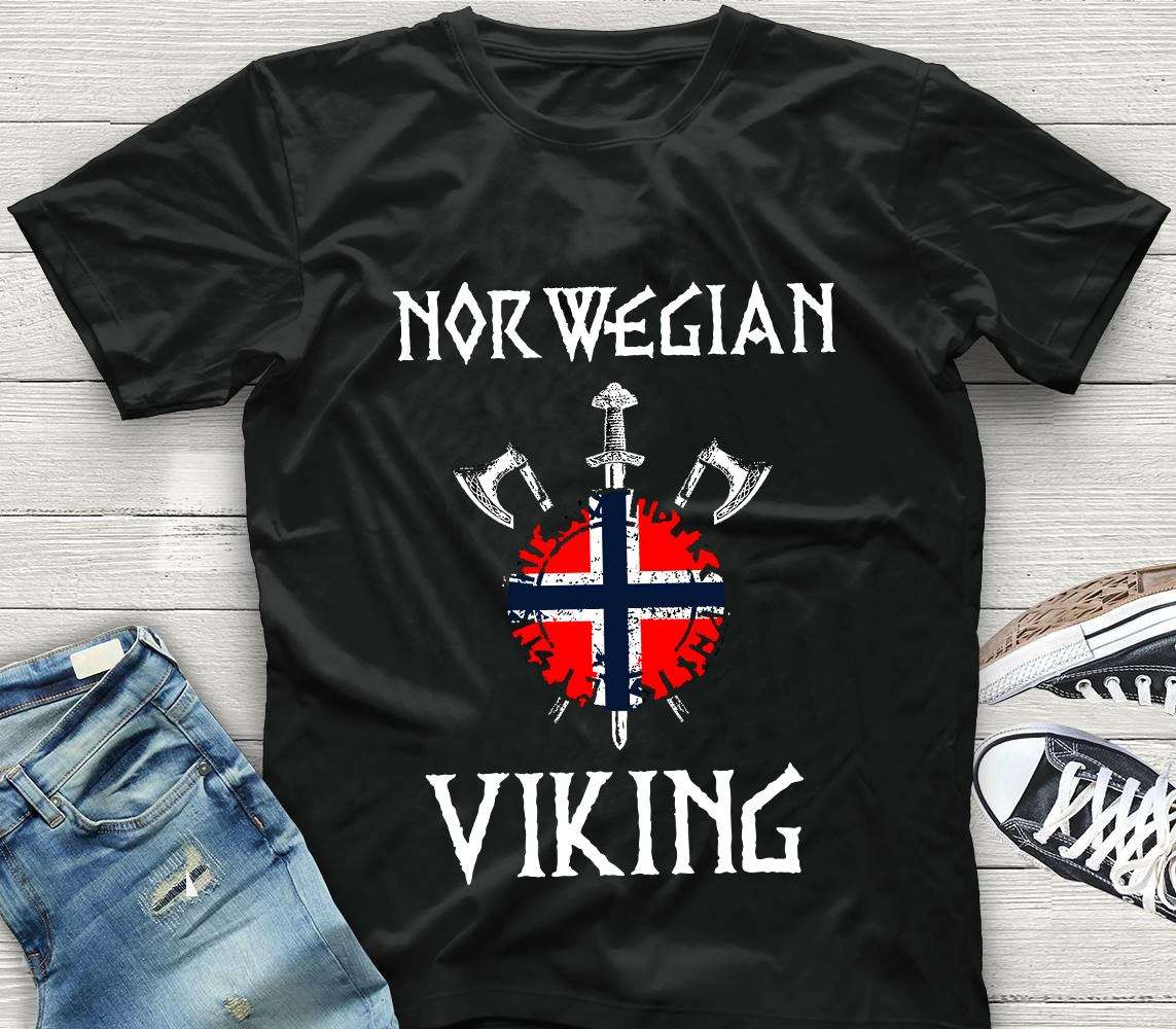 Norwegian Viking - Sword and axe, Viking sword