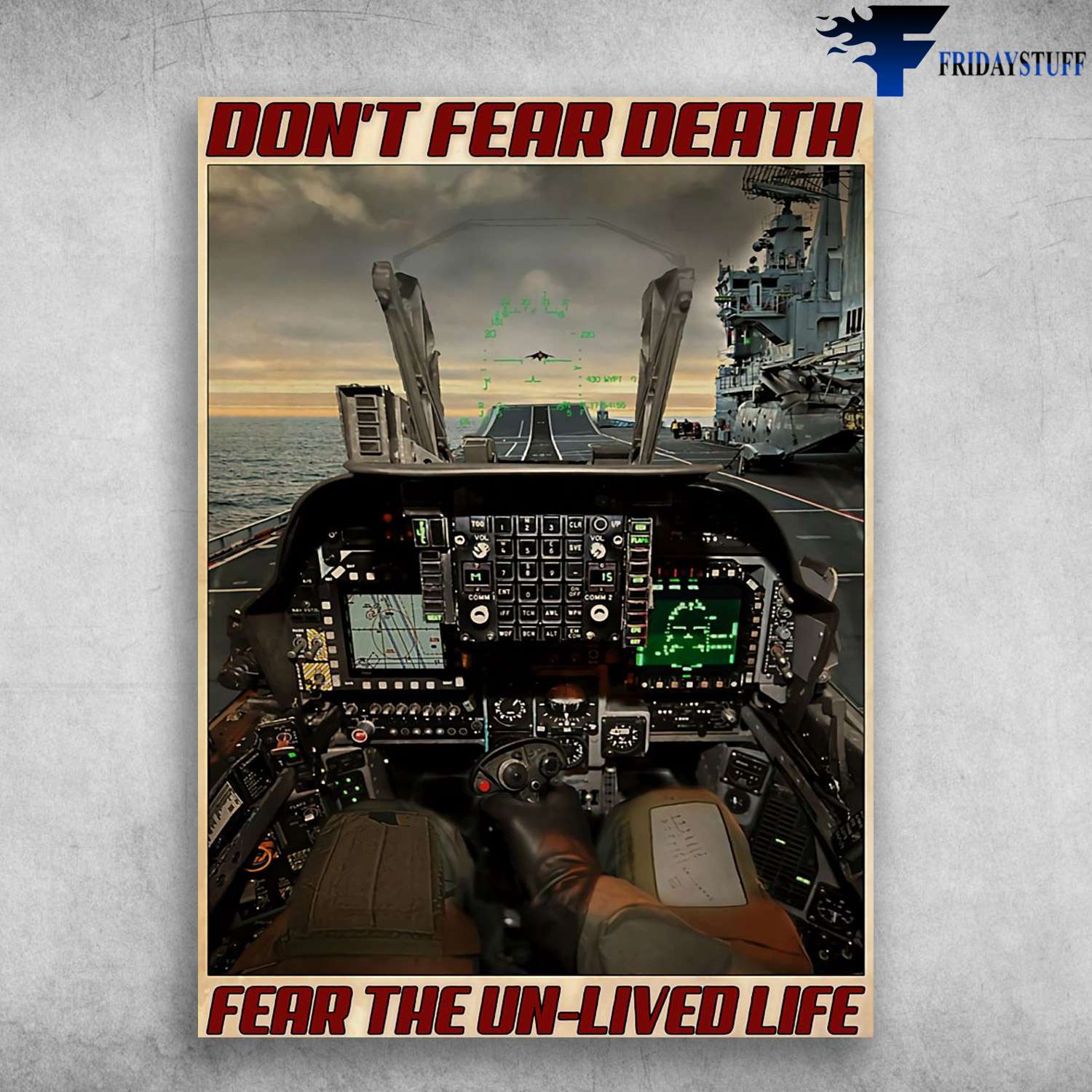 Pilot's Cockpit - Don't Fear Death, Fear The Un-Lived Life