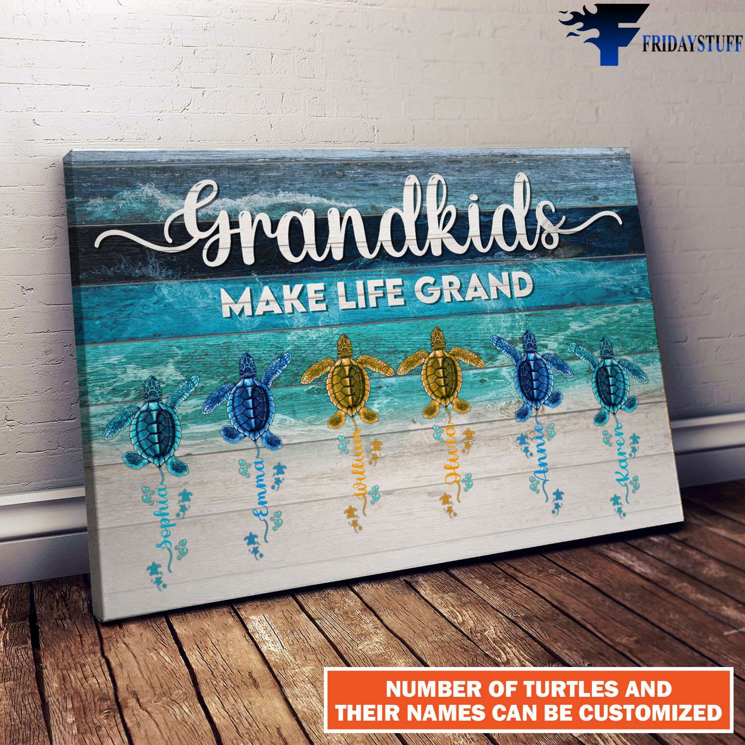 Grandmother And Grand kids - Paint By Numbers - Painting By Numbers
