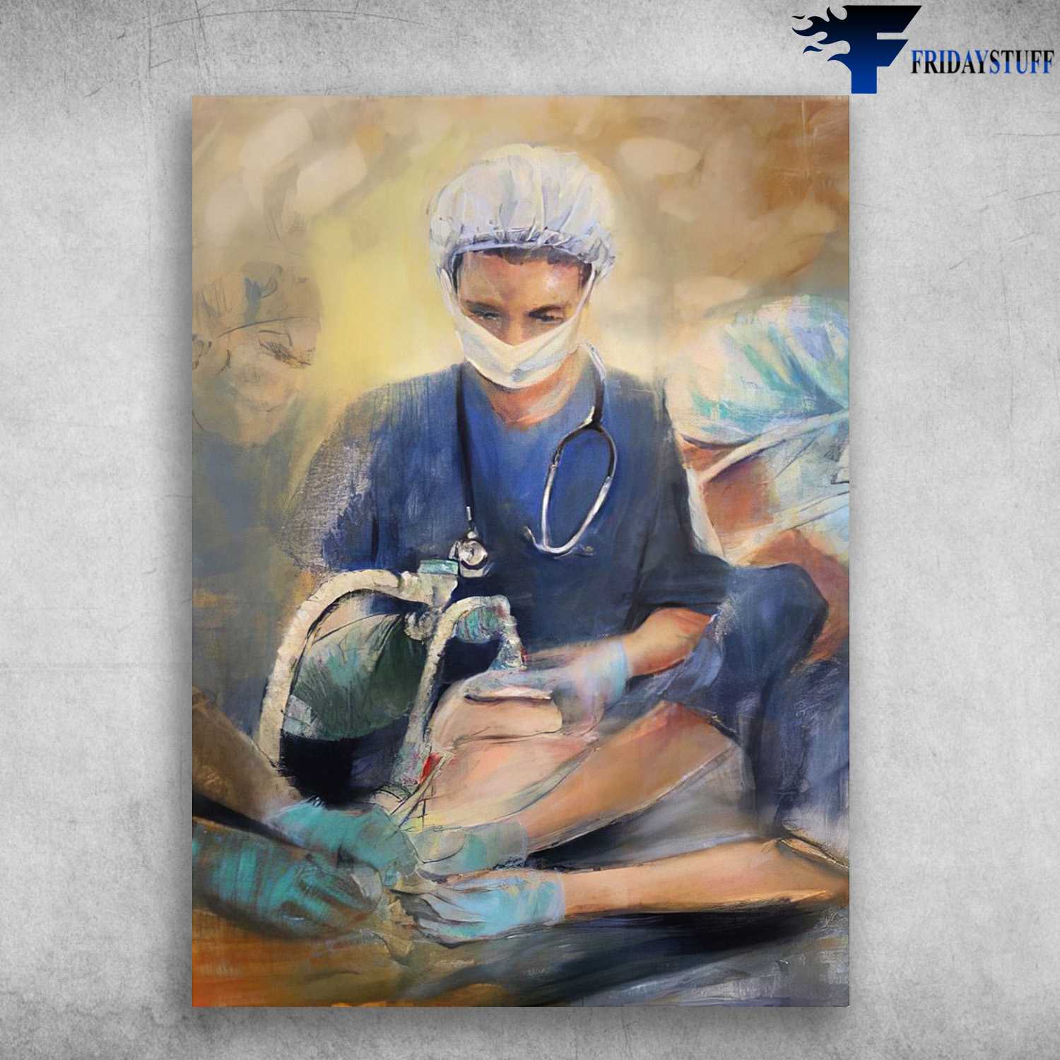 Surgeon Poster - Surgeon And Nurse
